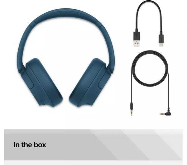 Sony WHCH720NL Wireless Noise Cancelling Headphones Blue - Image 7