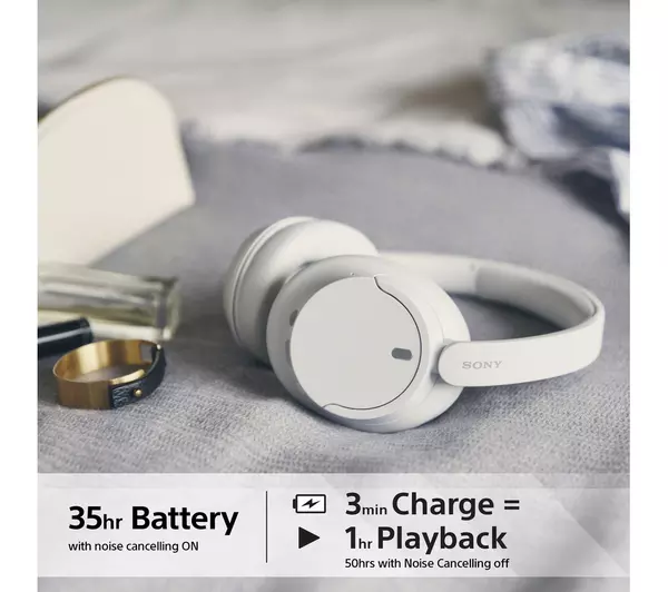Sony WHCH720NW Wireless Noise Cancelling Headphones White - Image 8