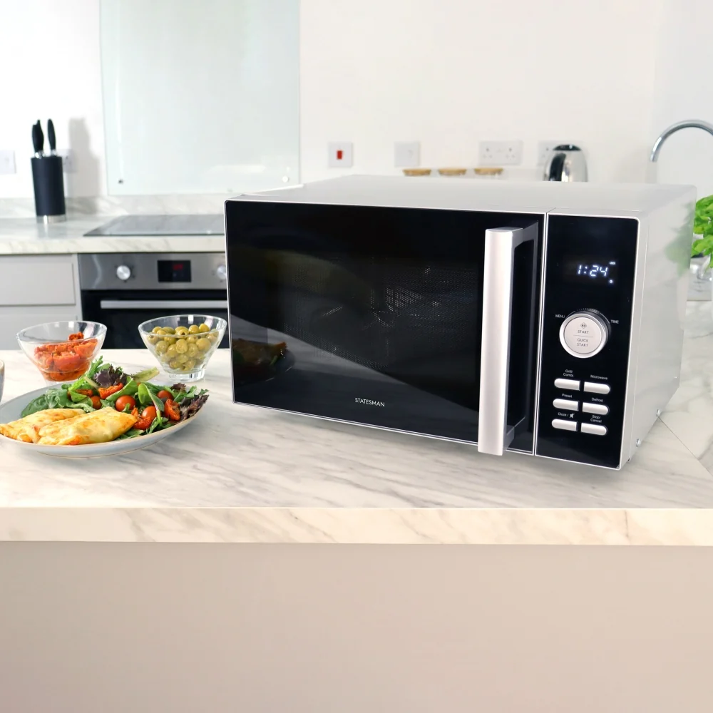 Statesman SKMG0923DSS Microwave with Grill Silver - Image 3
