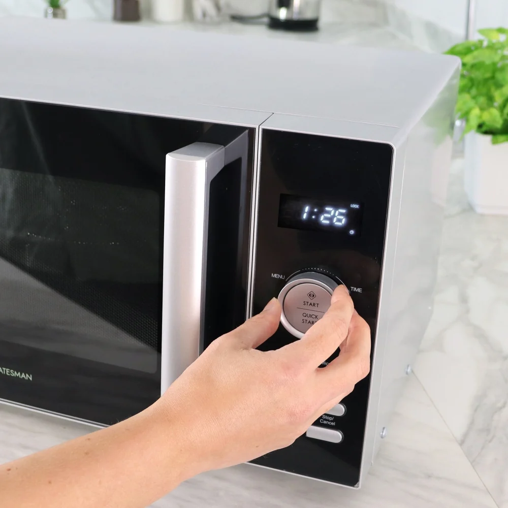 Statesman SKMG0923DSS Microwave with Grill Silver - Image 5