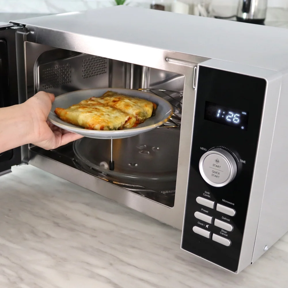 Statesman SKMG0923DSS Microwave with Grill Silver - Image 6