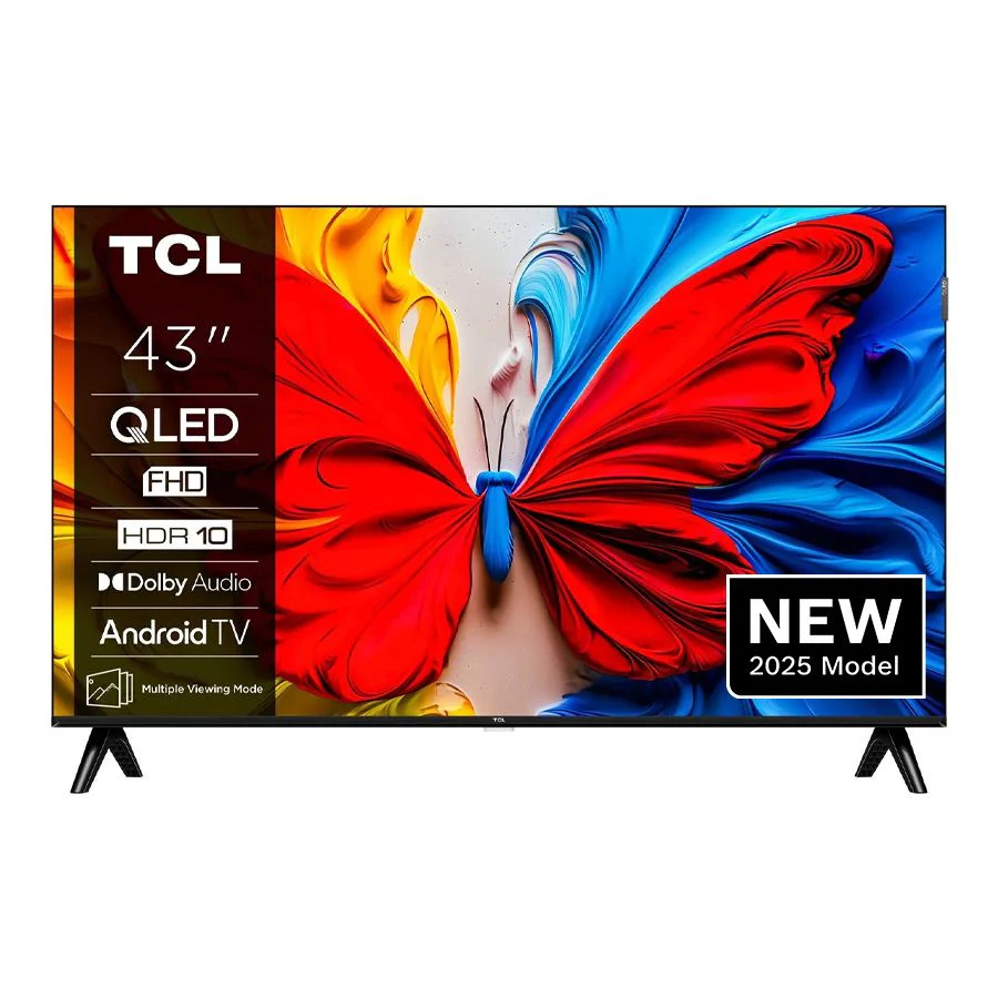 TCL 43V5C-UK 43 Inch V5C QLED Full HD HDR Google Smart TV
