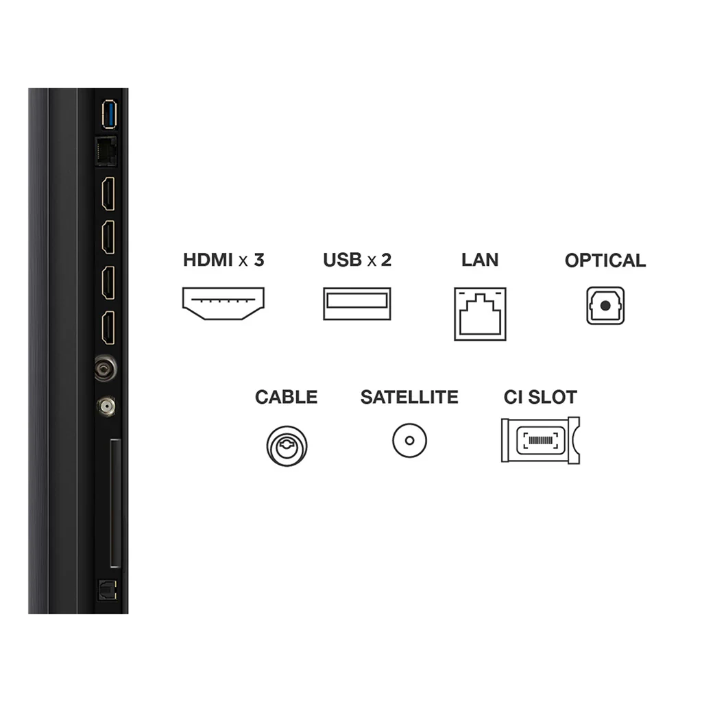 TCL 50C6KS-UK 50 Inch C6KS Premium 4K Ultra HD HDR QD-Mini LED Smart TV - Image 5