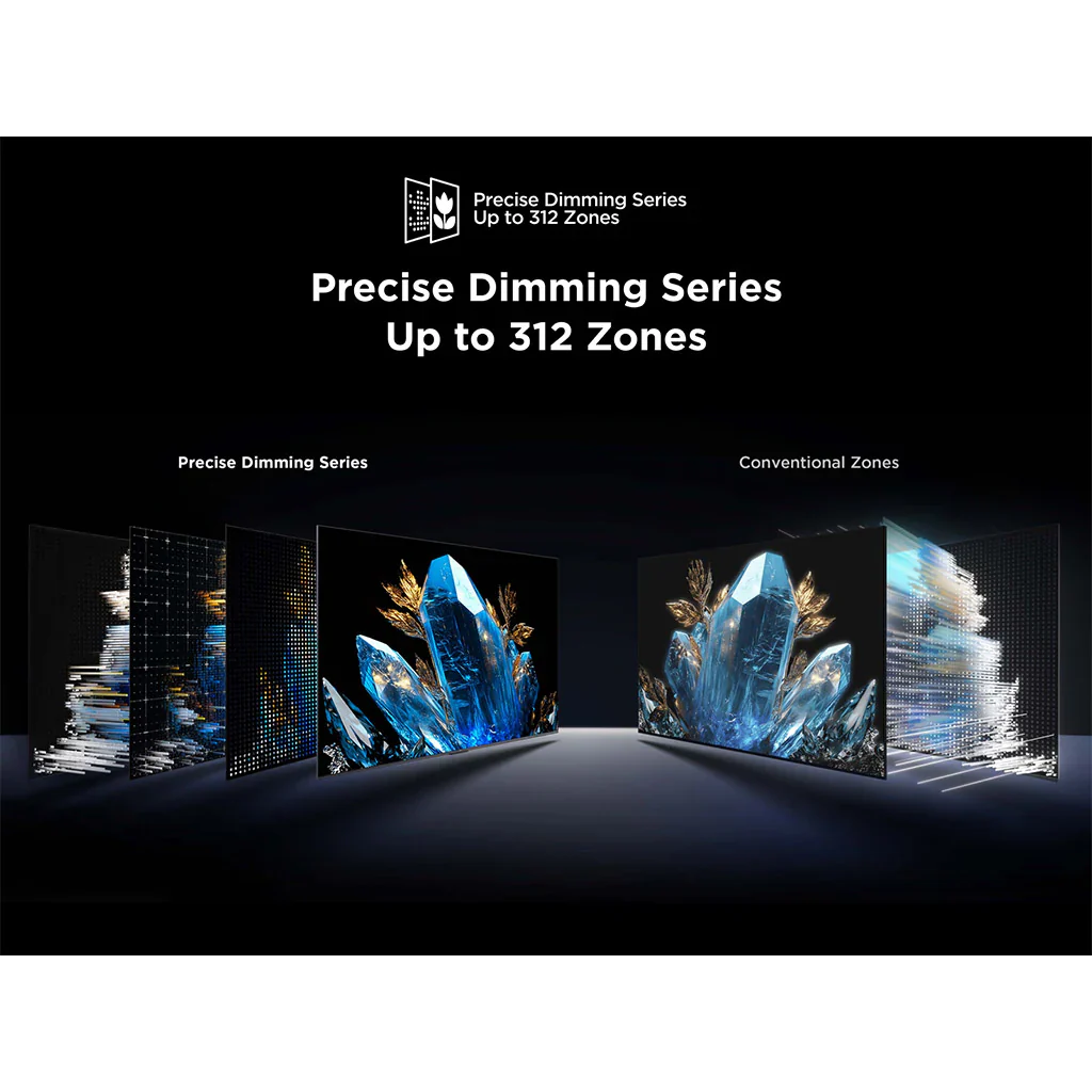 TCL 50C6KS-UK 50 Inch C6KS Premium 4K Ultra HD HDR QD-Mini LED Smart TV - Image 6