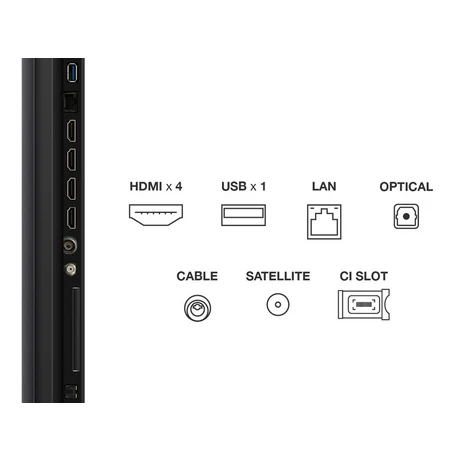 TCL 55Q7C-UK 55 Inch Q7C 4K Ultra HD HDR QD-Mini LED Smart Google TV - Image 10