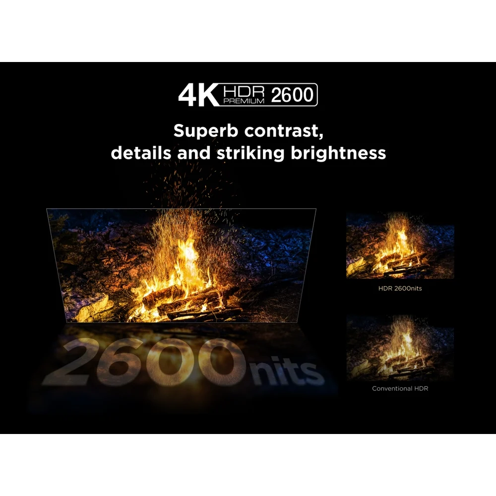 TCL 65Q7C-UK 65 Inch Q7C 4K Ultra HD HDR QD-Mini LED Smart Google TV - Image 8