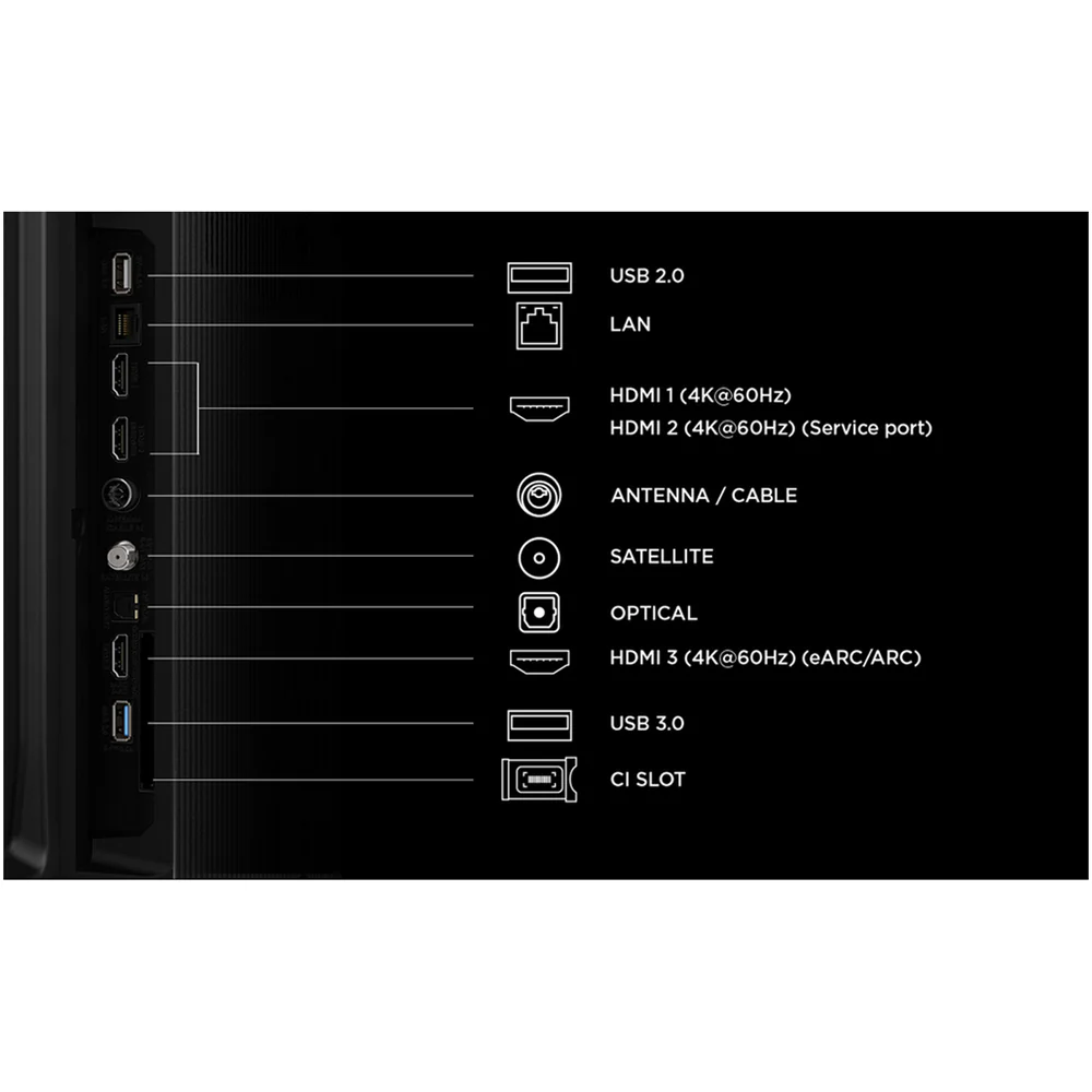 TCL 75P7L-UK 75 Inch P7L 4K Ultra HD HDR QLED Direct LED Smart Google TV 2026 - Image 5