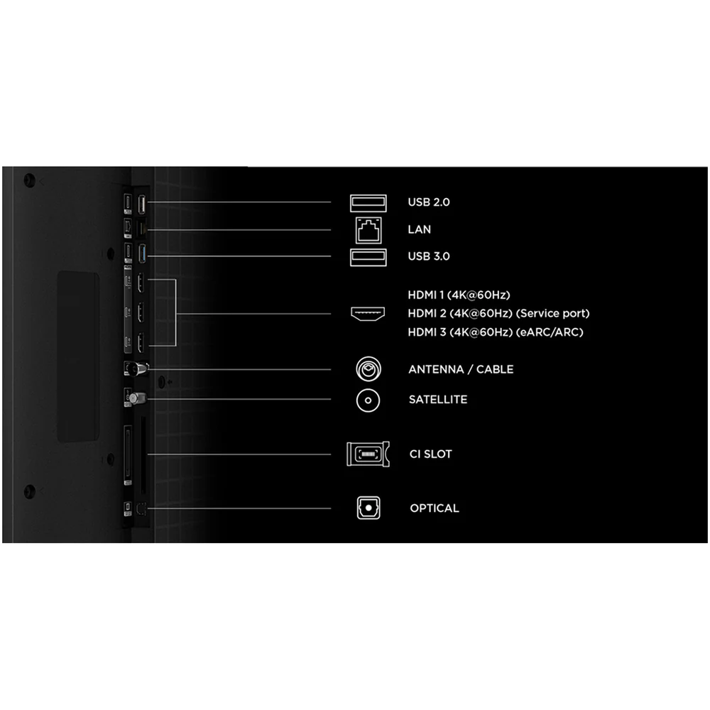TCL 85P7L-UK 85 Inch P7L 4K Ultra HD HDR QLED Direct LED Smart Google TV 2026 - Image 5