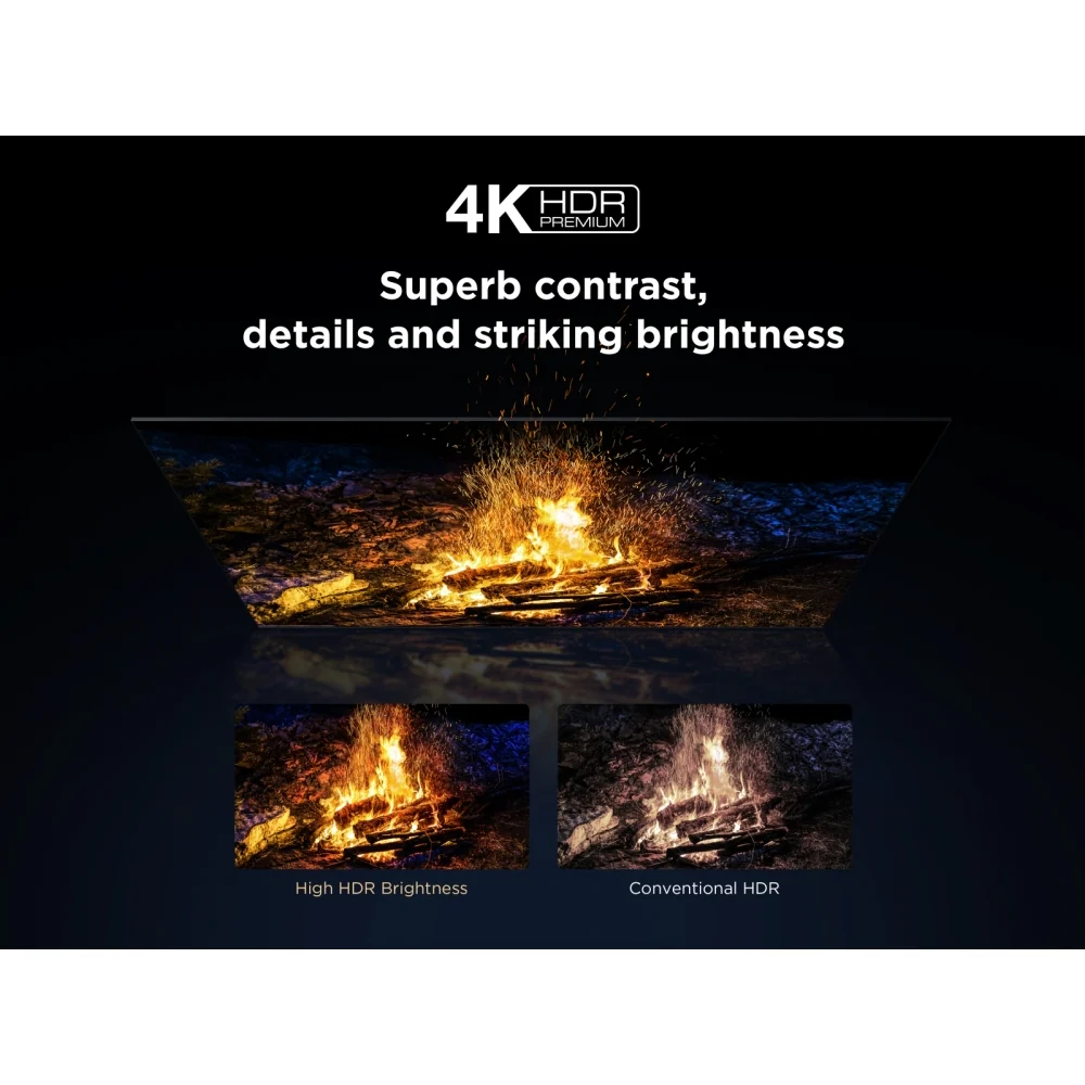 TCL 85Q6C-UK 85 Inch Q6C 4K Ultra HD HDR QD-Mini LED Smart Google TV - Image 5