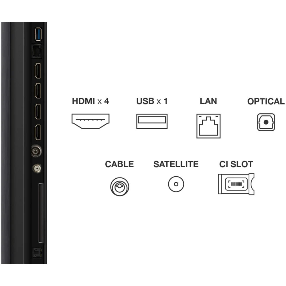 TCL 85Q6C-UK 85 Inch Q6C 4K Ultra HD HDR QD-Mini LED Smart Google TV - Image 9