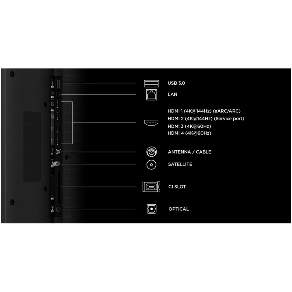 TCL 85RM7L-UK 85 Inch RM7L 4K Ultra HD HDR RGB Mini LED Smart Google TV 2026 - Image 3