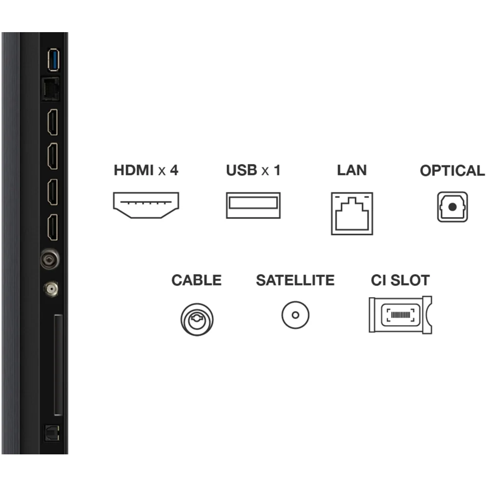 TCL 98Q6C-UK 98 Inch Q6C 4K Ultra HD HDR QD-Mini LED Smart Google TV - Image 10