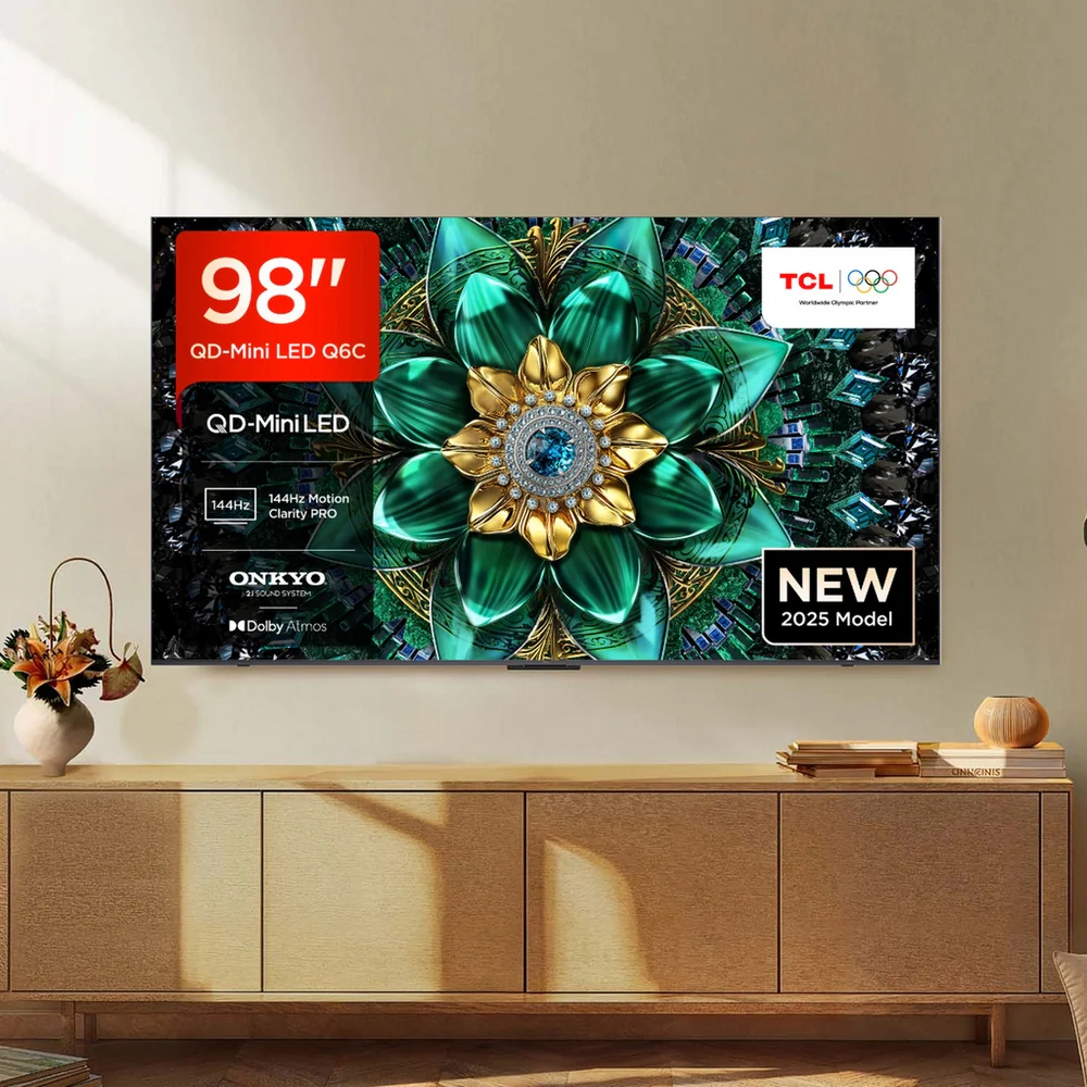 TCL 98Q6C-UK 98 Inch Q6C 4K Ultra HD HDR QD-Mini LED Smart Google TV - Image 11