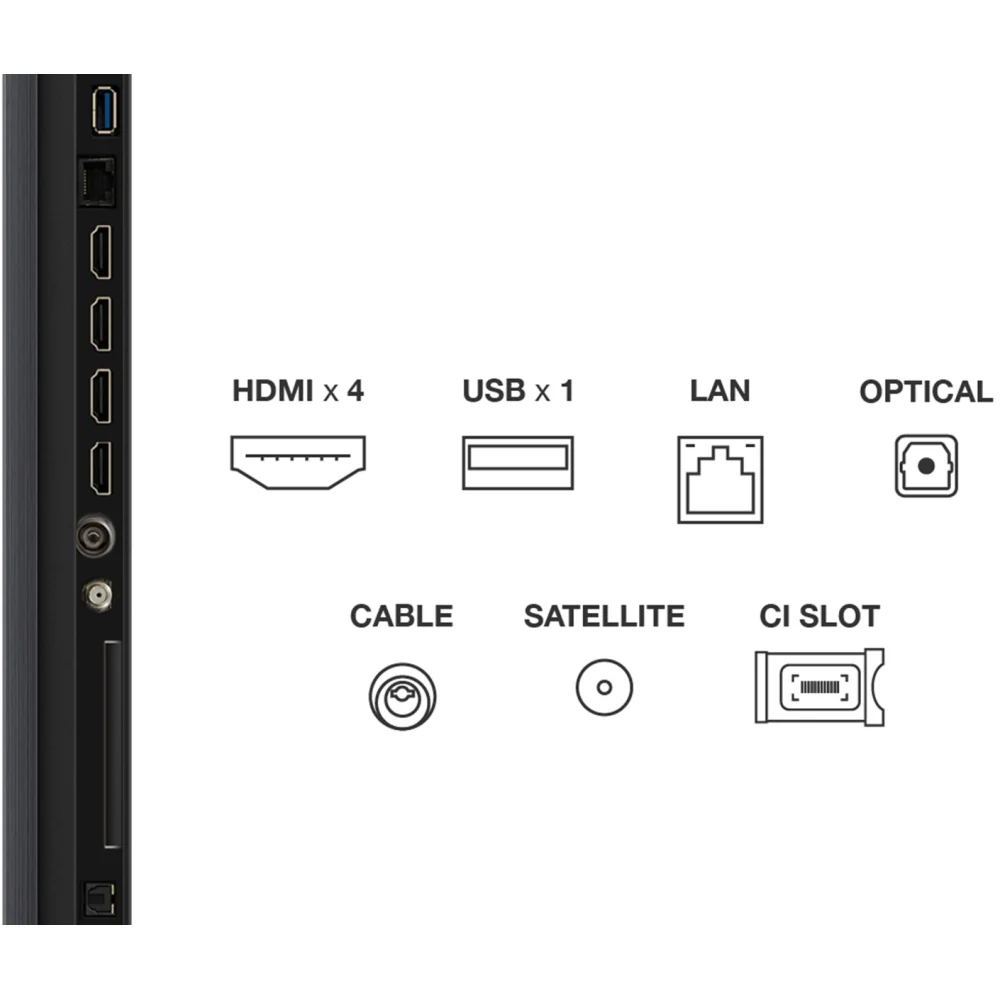 TCL 98Q7C-UK 98 Inch Q7C 4K Ultra HD HDR QD-Mini LED Smart Google TV - Image 12