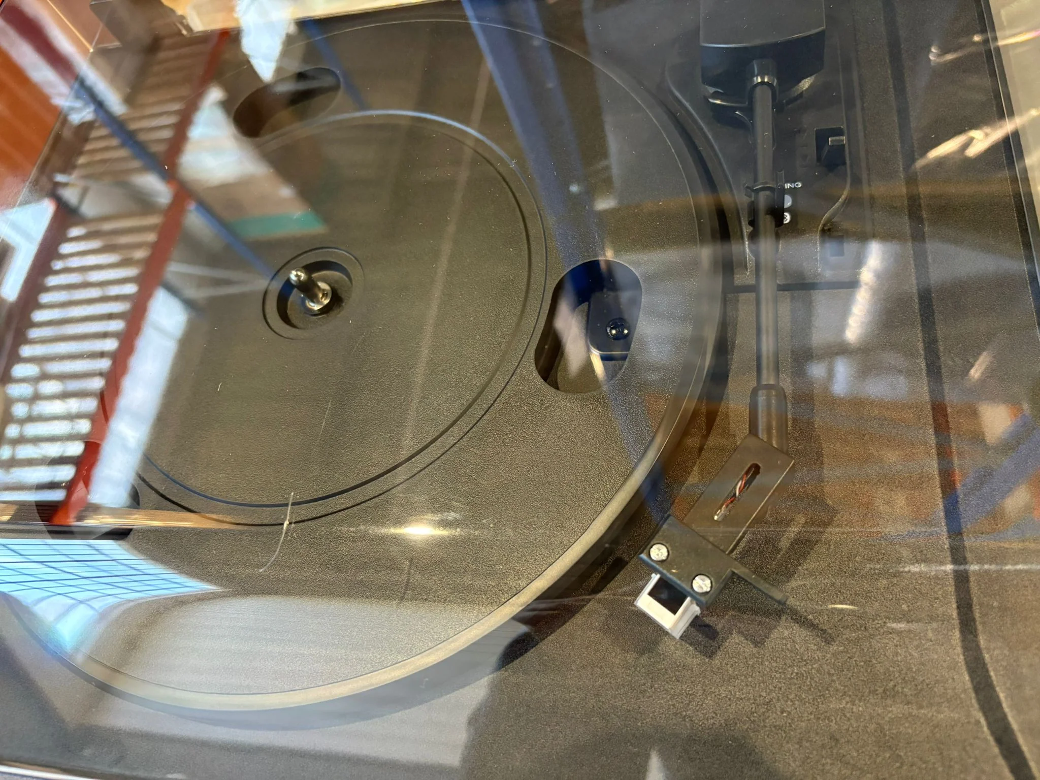 TEAC TN-180BT Bluetooth 3-speed Analog Turntable with Phono EQ in Black Ex-Display Clearance - Image 5