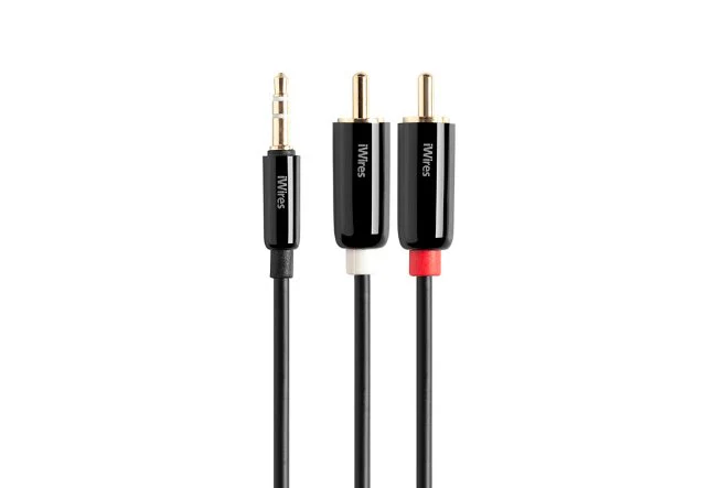 Techlink 710021 iWires 3.5mm To 2 X Rca / Phono Stereo Cable 1.0M - Image 2