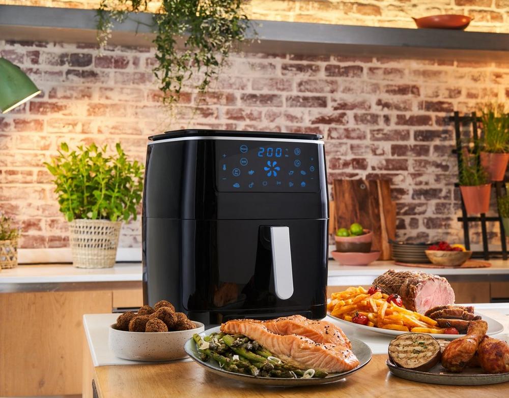 Tefal FW201827 EasyFry 3in1 Digital Air Fryer Grill & Steamer 6.2L Black - Image 7