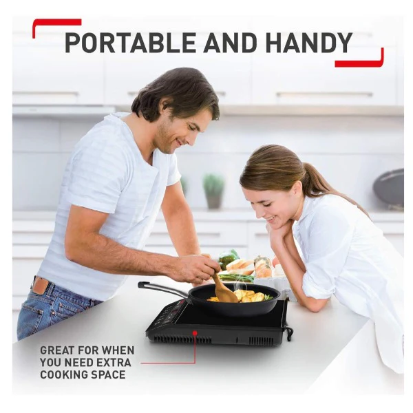 Tefal IH201840 Everyday Induction Portable Hob Black - Image 5