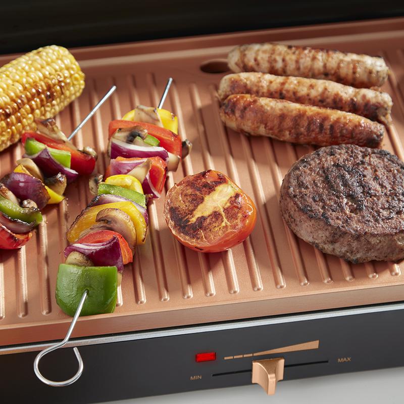 Tower T14028COP 2200W Indoor And Outdoor Electric BBQ Grill Copper - Image 5