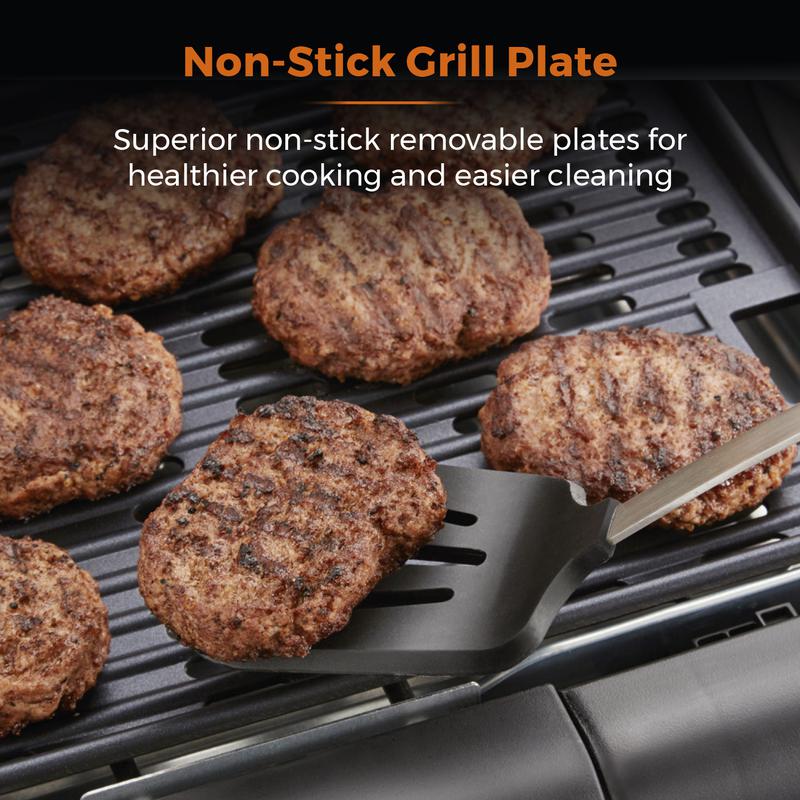 Tower T14049BMR Standing Electric BBQ Grill Black - Image 4