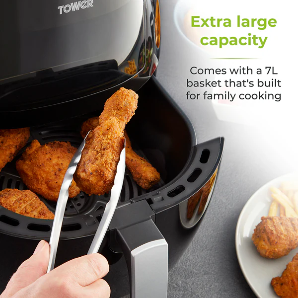 Tower T17072 Vortx Vizion 7 Litre Air Fryer With Digital Display - Image 8