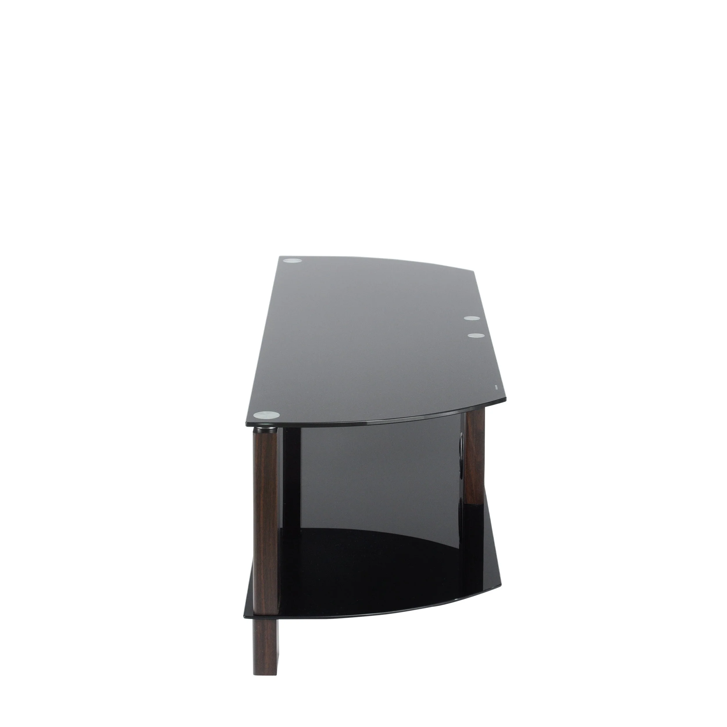 TTAP Vision 1200 TV Stand Walnut & Black - Image 4