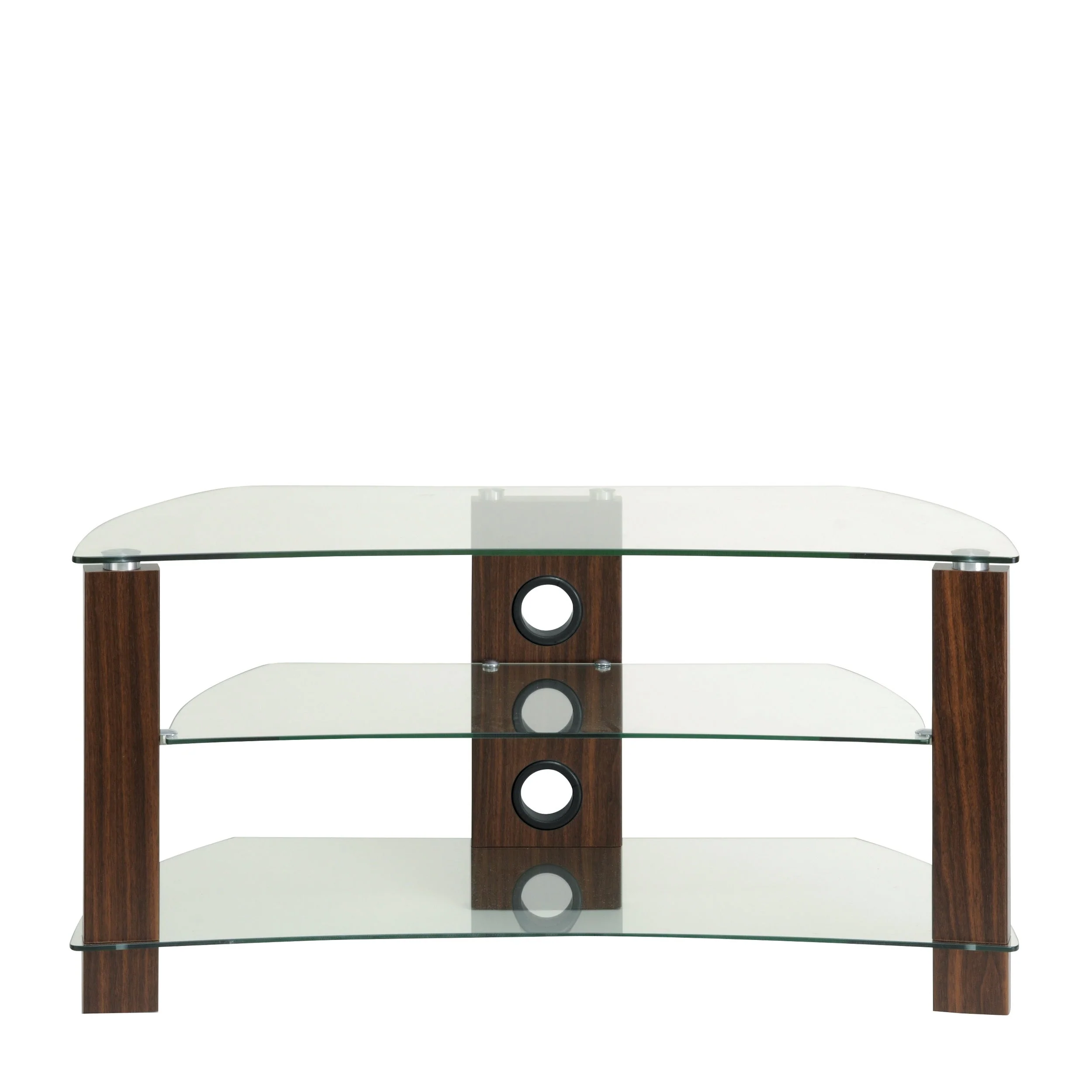 TTAP Vision Curve 1000 TV Stand Walnut
