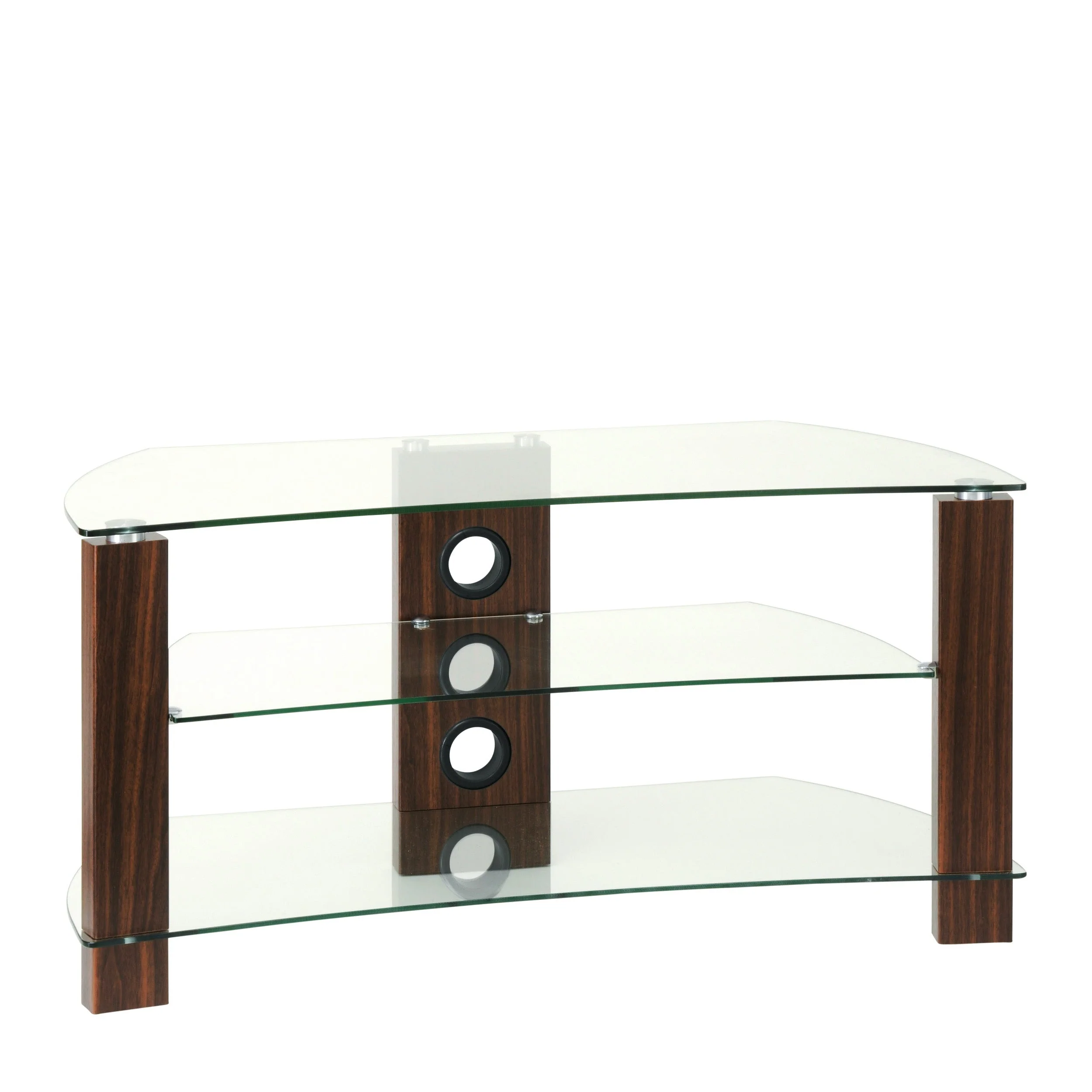 TTAP Vision Curve 1200 TV Stand Walnut - Image 2