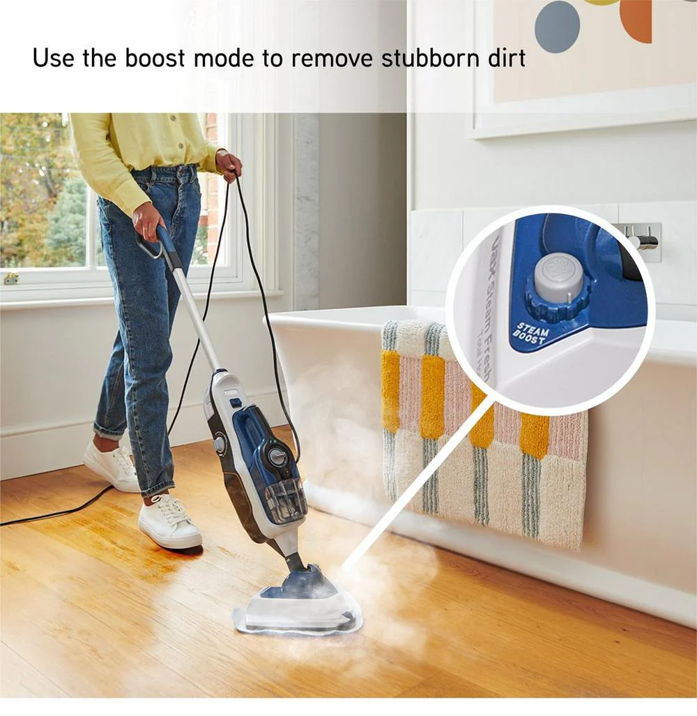 Vax CDST-SFXS Steam Fresh Home Steam Cleaner White and Navy Blue - Image 8
