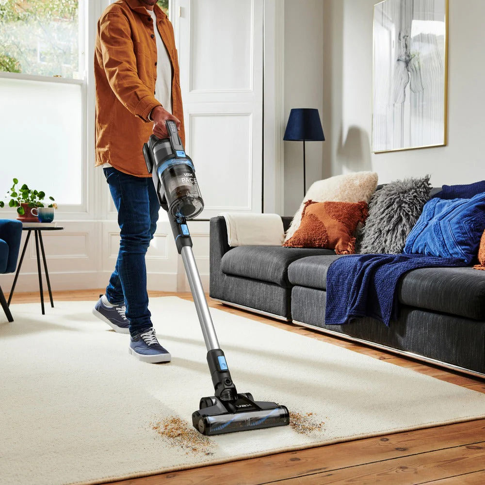 Vax CLSV-PAKA Pace Plus Cordless Vacuum Cleaner Up to 40 Minutes Runtime Graphite & Silver - Image 6