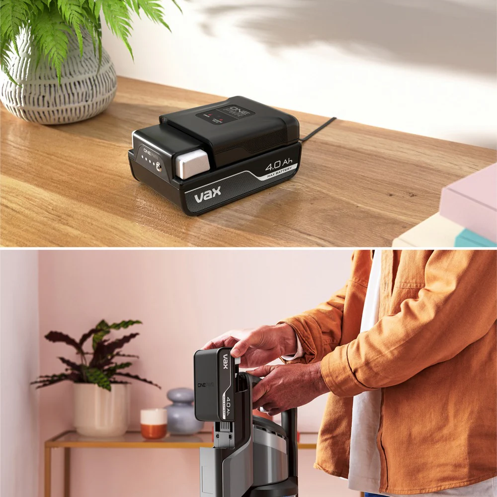 Vax CLSV-PAKA Pace Plus Cordless Vacuum Cleaner Up to 40 Minutes Runtime Graphite & Silver - Image 9