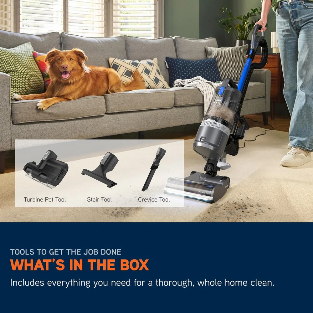 Vax LiftOut Reach Pet CDUP-LOXR Corded Upright Vacuum - Graphite Blue - Image 10