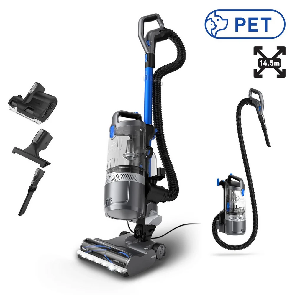Vax LiftOut Reach Pet CDUP-LOXR Corded Upright Vacuum - Graphite Blue - Image 11