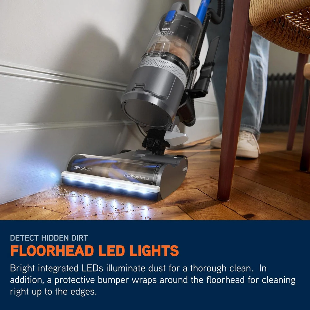 Vax LiftOut Reach Pet CDUP-LOXR Corded Upright Vacuum - Graphite Blue - Image 9