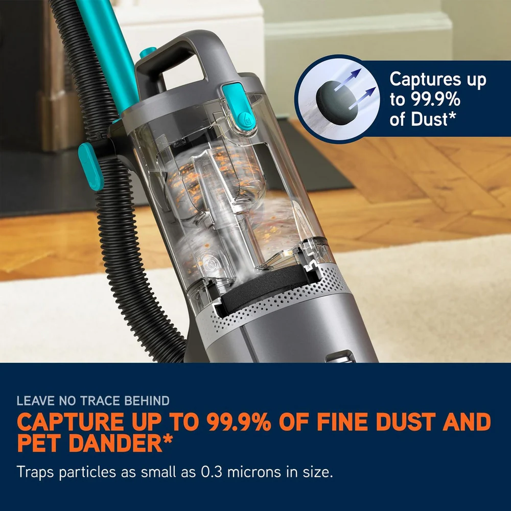 Vax LiftOut Reach Pet-Design CDUP-LORP Corded Upright Vacuum Cleaner - Graphite Teal - Image 9
