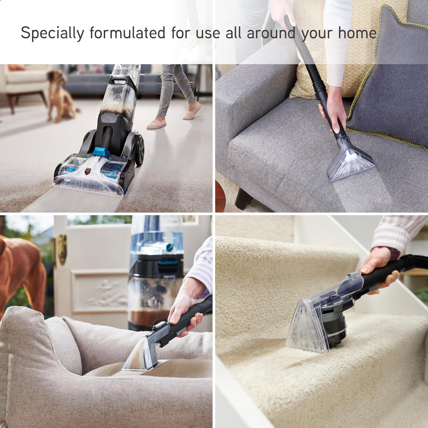 Vax Original Pet Carpet Cleaning Solution 1.5L Citrus Burst Scent - White 1-9-142054 - Image 2