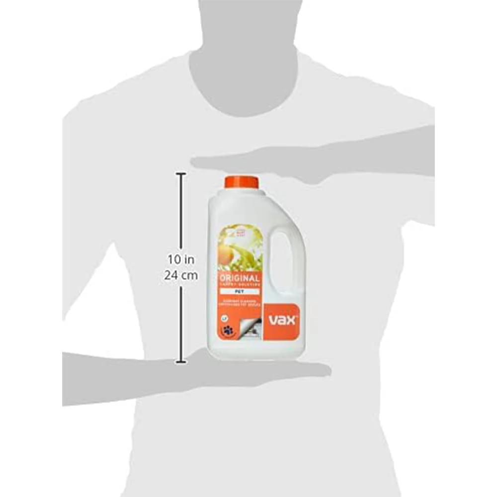 Vax Original Pet Carpet Cleaning Solution 1.5L Citrus Burst Scent - White 1-9-142054 - Image 8