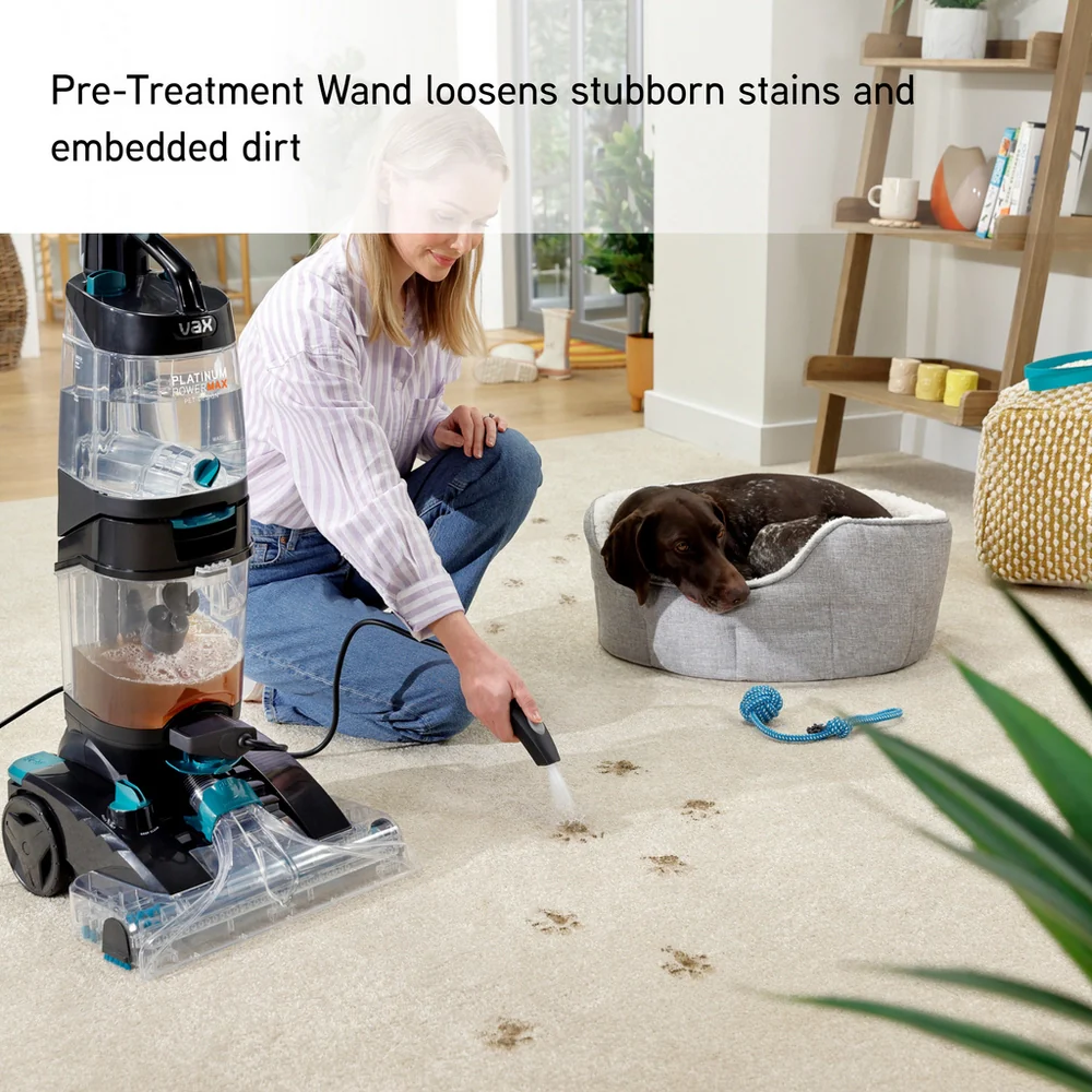 Vax Platinum Power Max Pet Design CDCW-PMXP Carpet Cleaner - Black and Teal - Image 12
