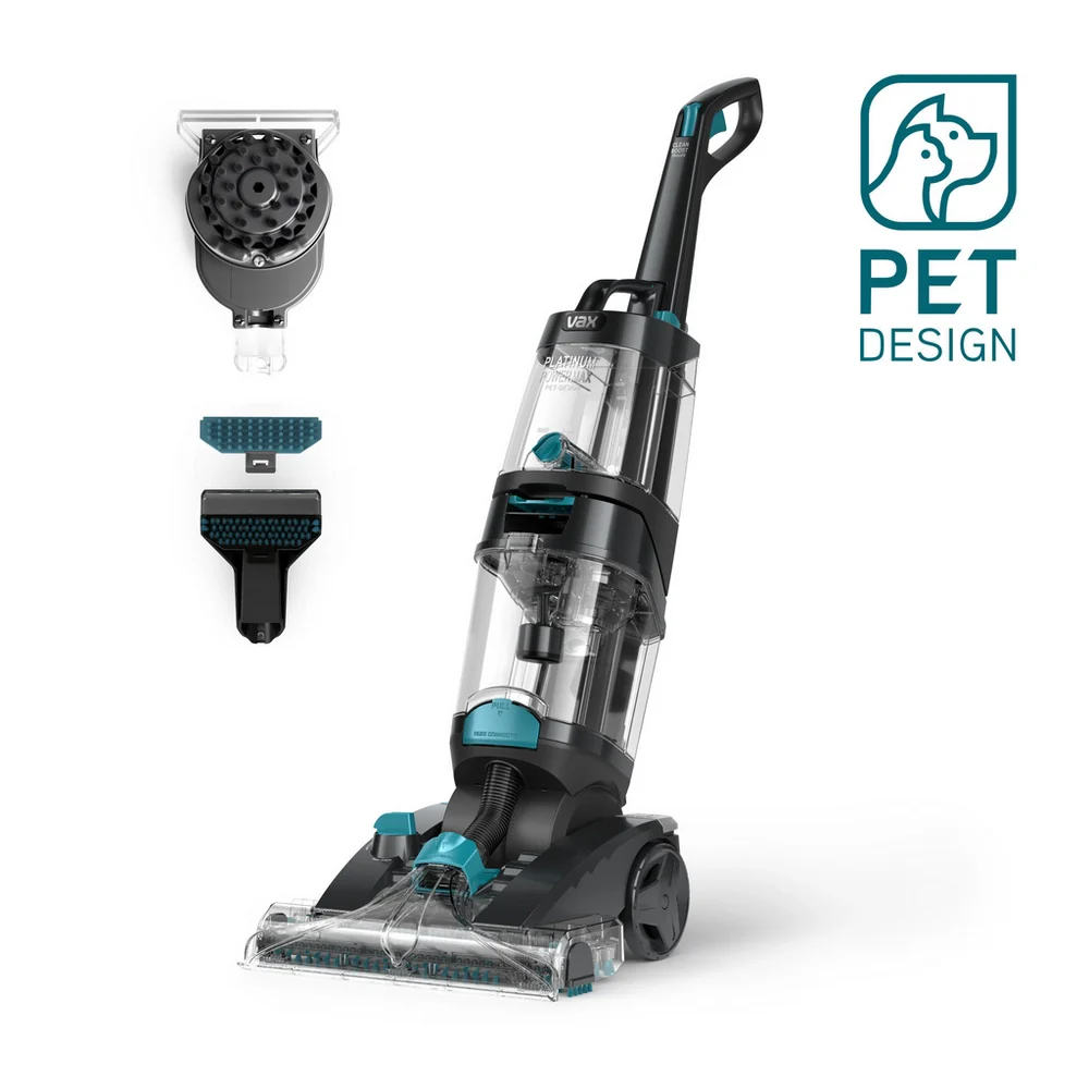 Vax Platinum Power Max Pet Design CDCW-PMXP Carpet Cleaner - Black and Teal - Image 3