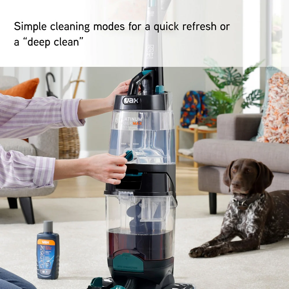 Vax Platinum Power Max Pet Design CDCW-PMXP Carpet Cleaner - Black and Teal - Image 7