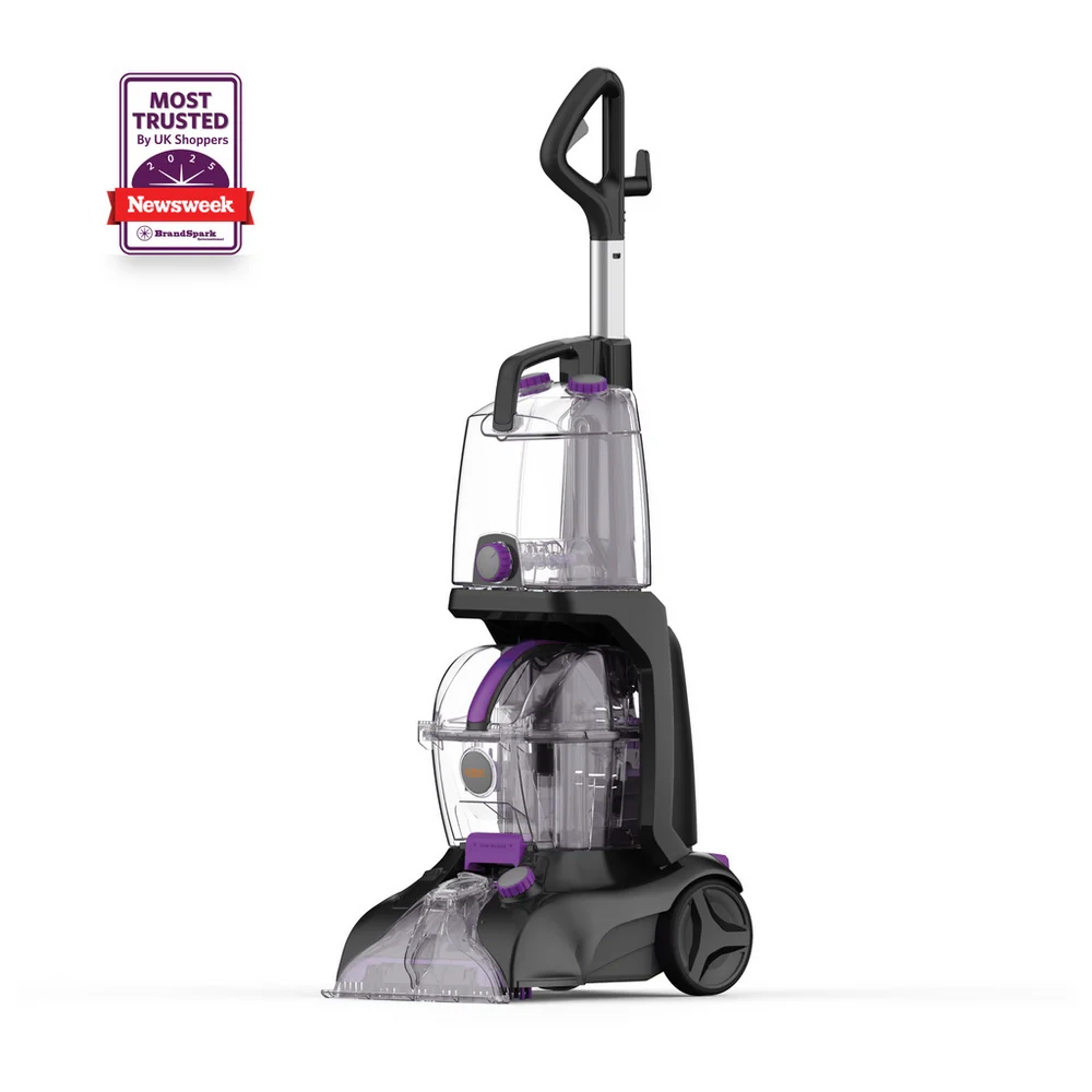 VAX Rapid Power Refresh CDCW-RPXR Upright Carpet Cleaner - Purple and Graphite - Image 2