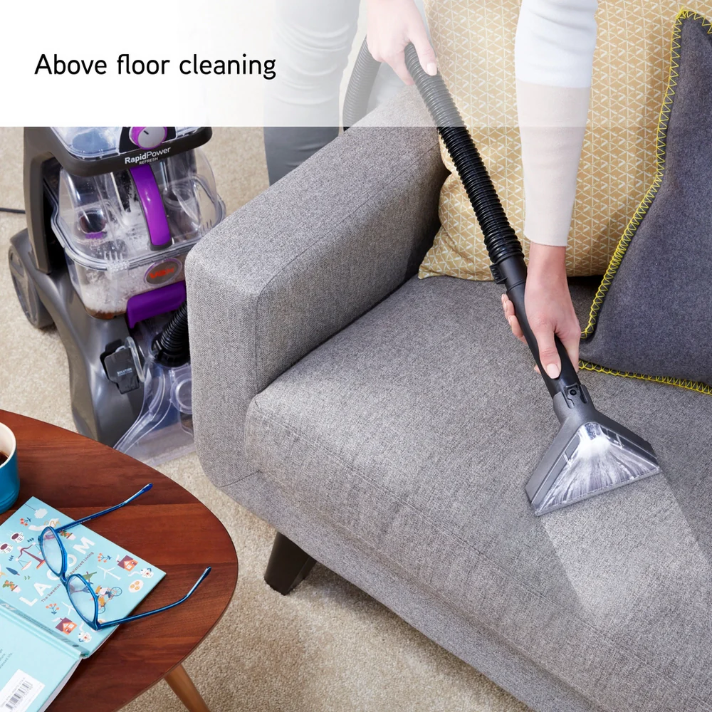 VAX Rapid Power Refresh CDCW-RPXR Upright Carpet Cleaner - Purple and Graphite - Image 4