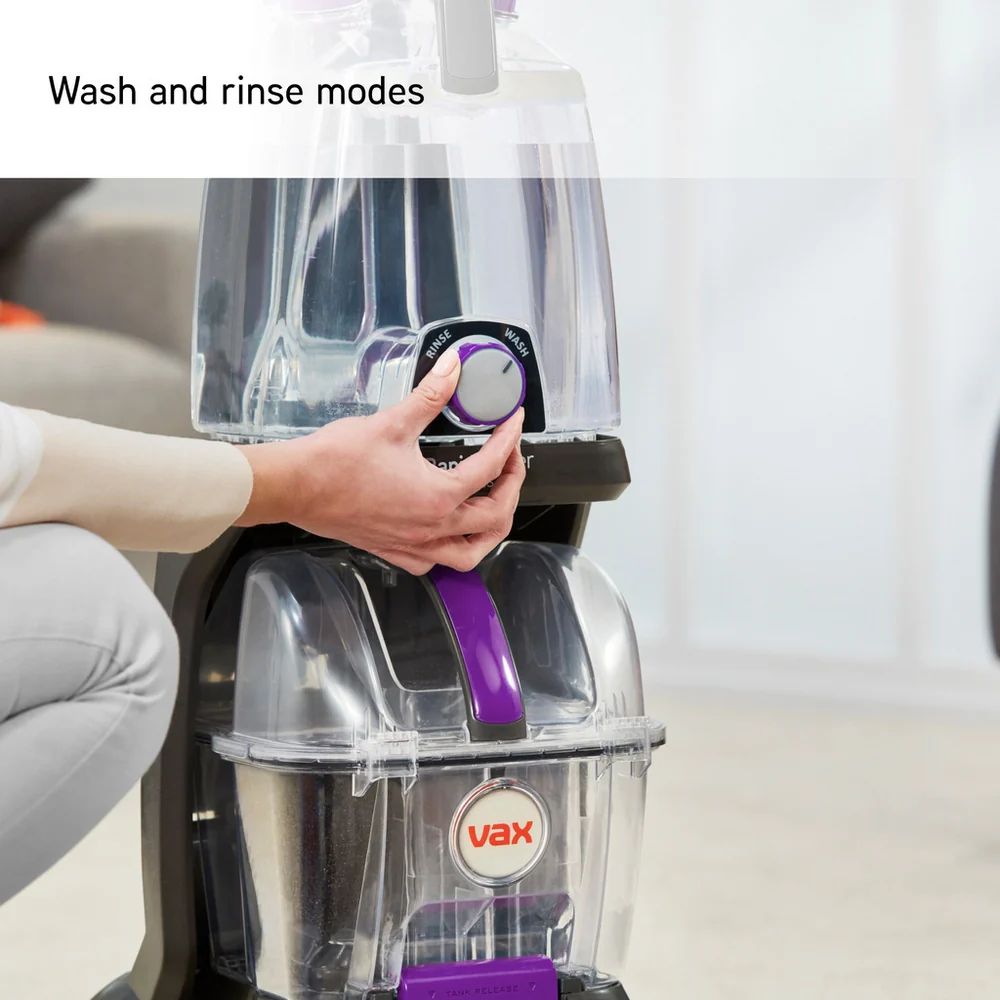 VAX Rapid Power Refresh CDCW-RPXR Upright Carpet Cleaner - Purple and Graphite - Image 8
