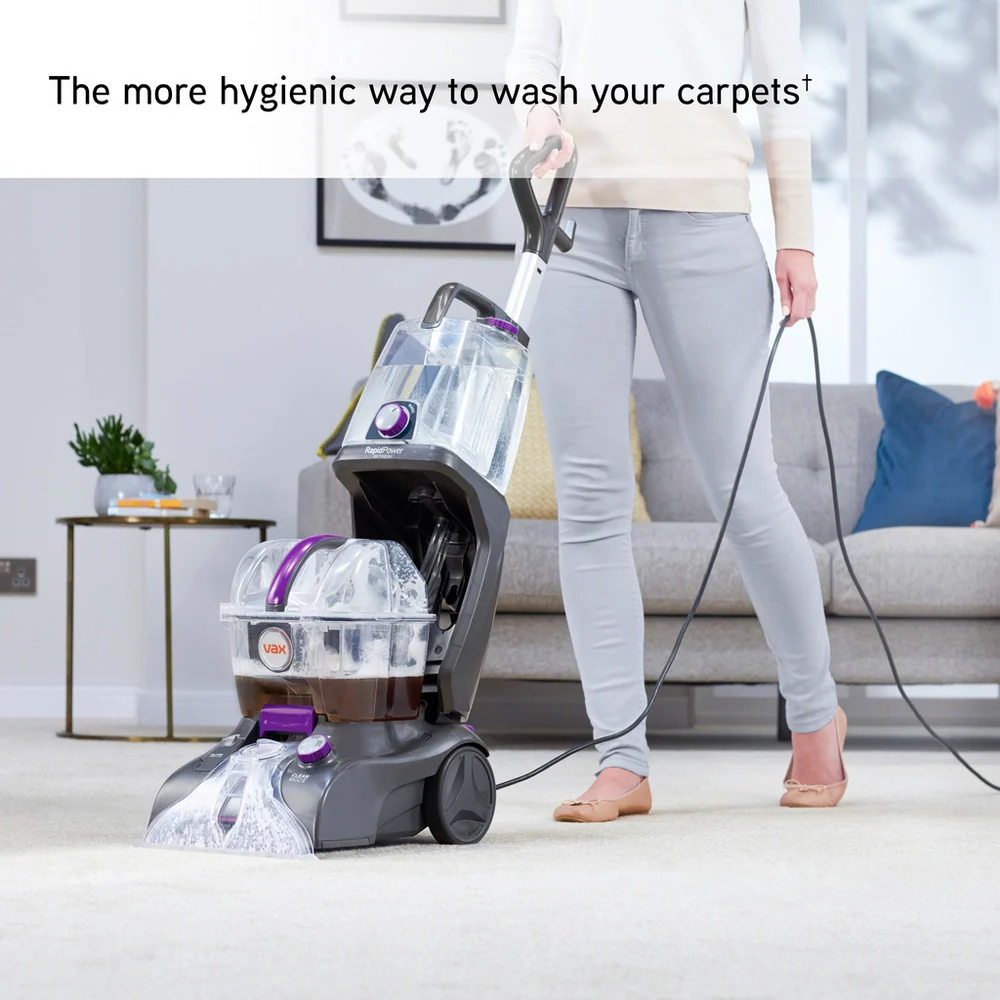 VAX Rapid Power Refresh CDCW-RPXR Upright Carpet Cleaner - Purple and Graphite - Image 9