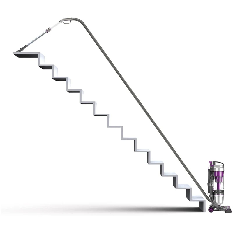 Vax U85-AS-PME Air Stretch Pet Max Upright Bagless Vacuum Cleaner Silver and Purple - Image 4
