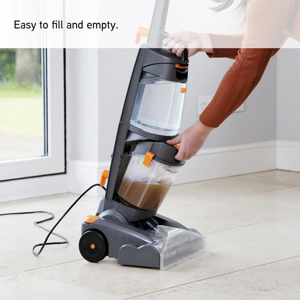 Vax W86-DP-B Dual Power Carpet Washer Orange - Image 6