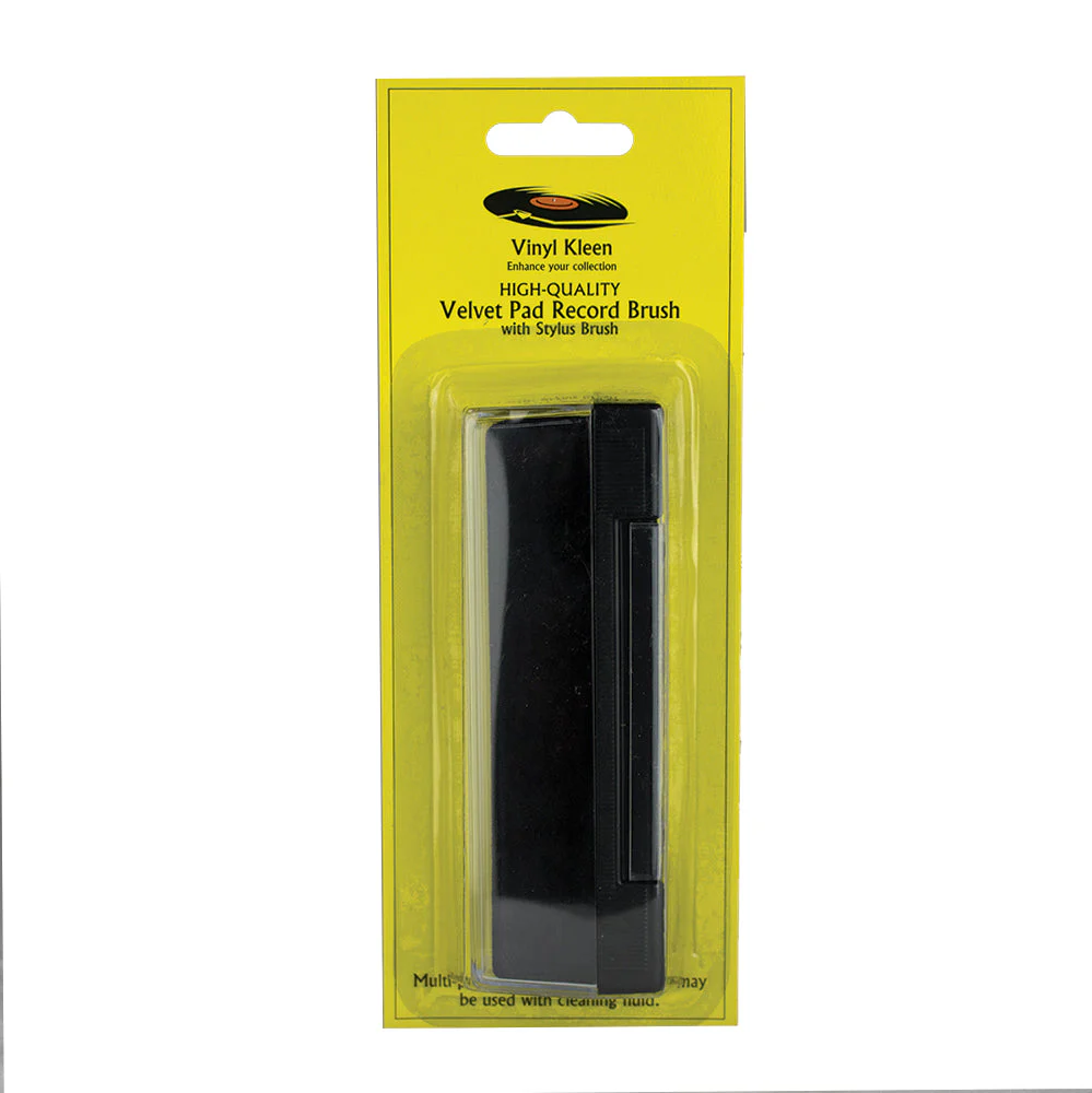 Vinyl Kleen VK003 Velvet Pad Record Cleaner With Stylus Brush - Image 2