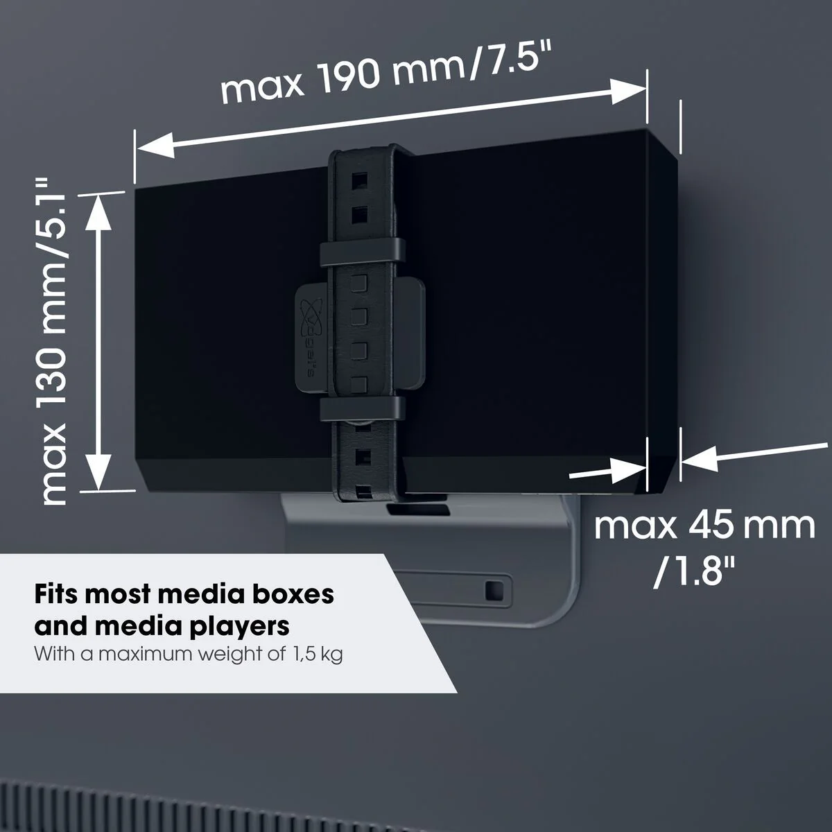 Vogels TVA 6400 Media box mount - Image 3