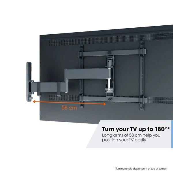 Vogels Comfort TVM 3445 Full-Motion TV Wall Mount for TVs from 32 to 65 inches Black - Image 4
