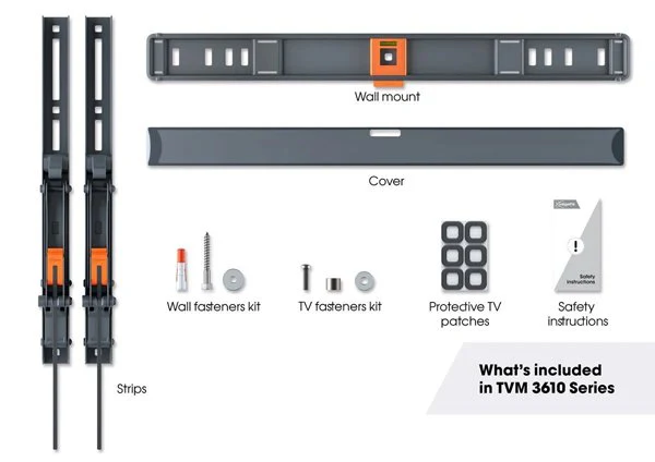 Vogels Comfort TVM 3615 Tilting TV Wall Mount for TVs from 40 to 77 inches - Image 3